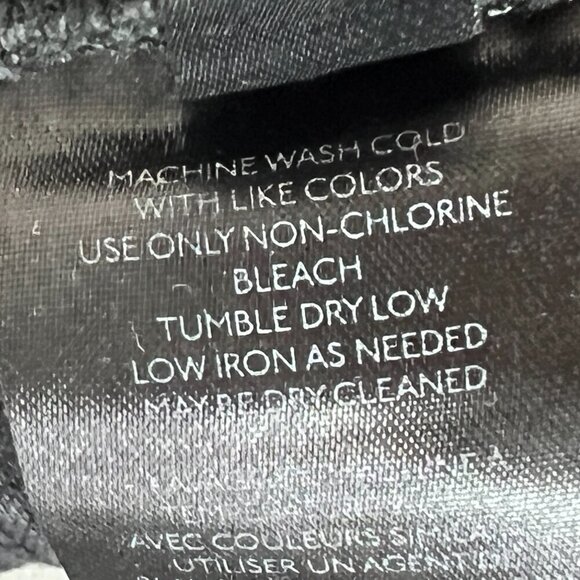 Anthropologie Pilcro Jeans Pants Black Denim Exposed Fly Slim 27 - Picture 10 of 11